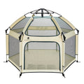 Pop 'N Go Playpen in Warm Ivory color